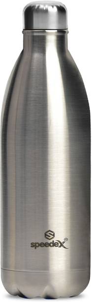 SPEEDEX 24 Hrs Hot and Cold Vacuum insulated Water Bottle 500 ml Flask (Silver,Steel) 500 ml