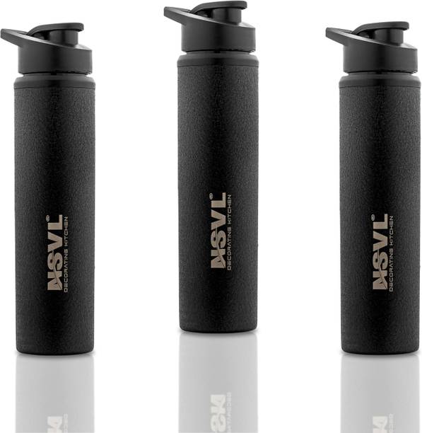 NSVL 3 pc black bottle 1000 ml Stainless Steel Bottle