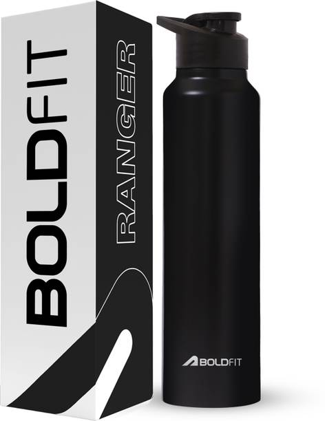 BOLDFIT Steel Sipper Bottles for Adults Steel Sipper Metal 1000 ml