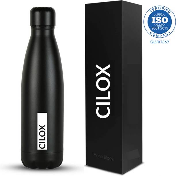Cilox 24 Hours hot and cold Vacuum insulated powder coated thermo flask 500 ml Flask