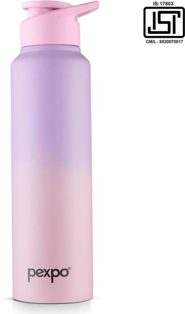pexpo Craft Pro Ombre Shades Sports and Hiking Stainless Steel Water Bottle 1000 ml Bottle