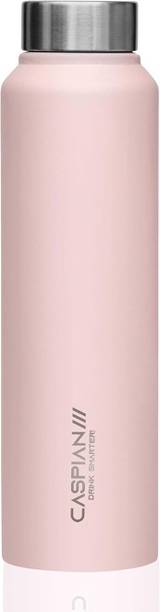CASPIAN /// Astra ISI Certified Steel Water Bottle 1 ltr. For Fridge Home Office School Gym 1000 ml Steel Bottle