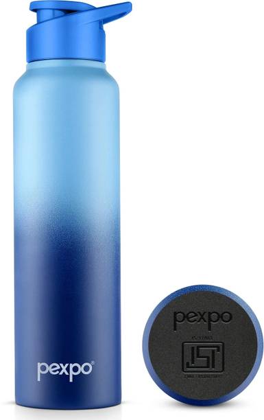 pexpo Craft Pro Ombre Shades Sports and Hiking Stainless Steel Water Bottle 950 ml