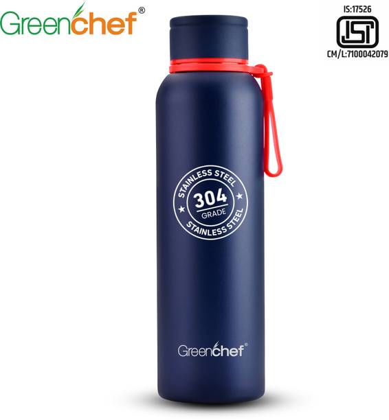 Greenchef Ciyo Hot and Cold Stainless steel vaccum insulated water bottle - Blue 1000 ml