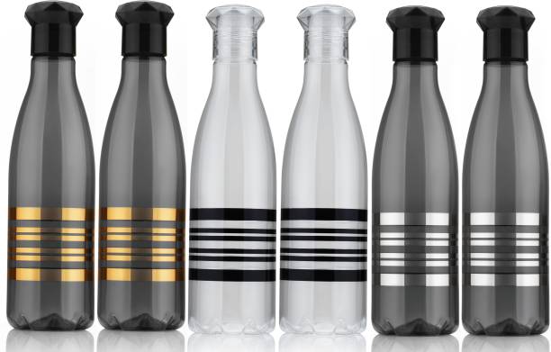 BELLERBIRD Premium Quality Diamond Design water bottle set of fridge 1000 ml Bottle