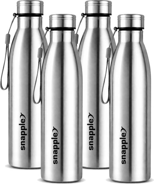 Snapple TAG Stainless Steel Water Bottle Single Wall ISI Certified 1000 ml Stainless Steel Bottle