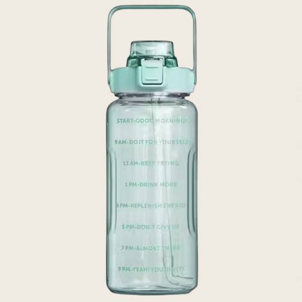 Ecodex Clear 2L Daily Hydration Bottle for Office & Gym 2000 ml Plastic Bottle