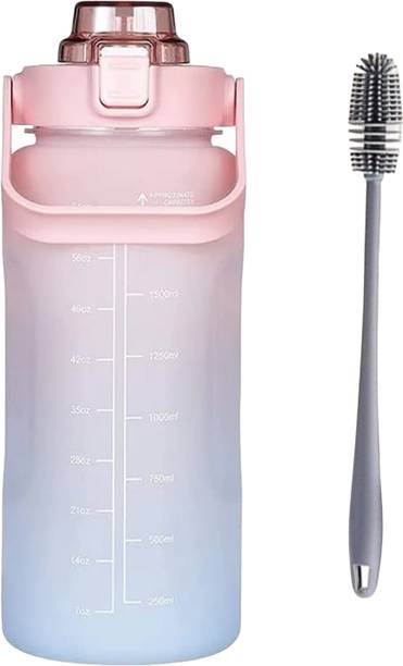 Zigmo Quality water bottle for gym Collage Office School with Bottle Cleanning Brush 2000 ml Bottle