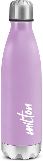 MILTON Shine 800 Stainless Steel Water Bottle, Purple 700 ml Bottle
