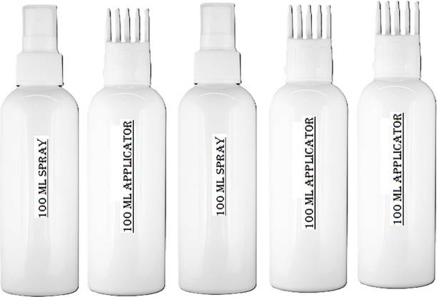 EverGlam Root Comb Empty Cylindrical Bottle, With 3 App...