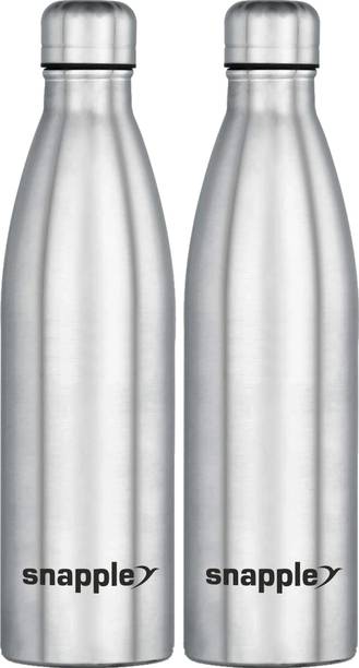 Snapple HYDRA Stainless Steel Single Wall Fridge/Gym/Home/Office Water Bottle 1000 ml Bottle