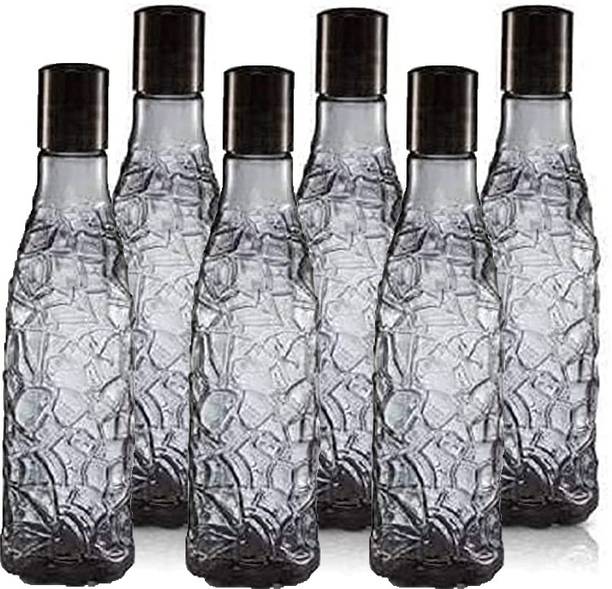 prayati Antic Crystal Clear Unbreakable Water Bottle for Fridge Bottle 1000 ml Bottle