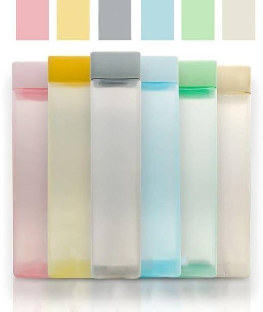 Mataiva Frosty Premium Quality Unbreakable Latest Design Square Shape Water Bottle 1000 ml