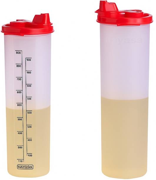 NAYASA Oil dispenser 1000 ml Plastic Bottle