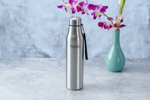 Sumeet Alpha-Aqua S.S Leak Proof Water Bottle Office/School/College/Gym/Home/Fridge 1000 ml Bottle