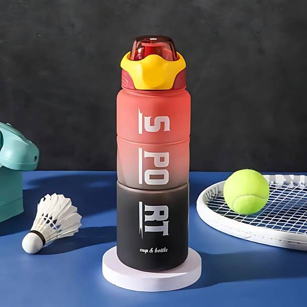 Virtuous 1300ML Sports Water Bottle with Straw, BPA-Free and Leakproof Bottle, Durable 1300 ml Bottle