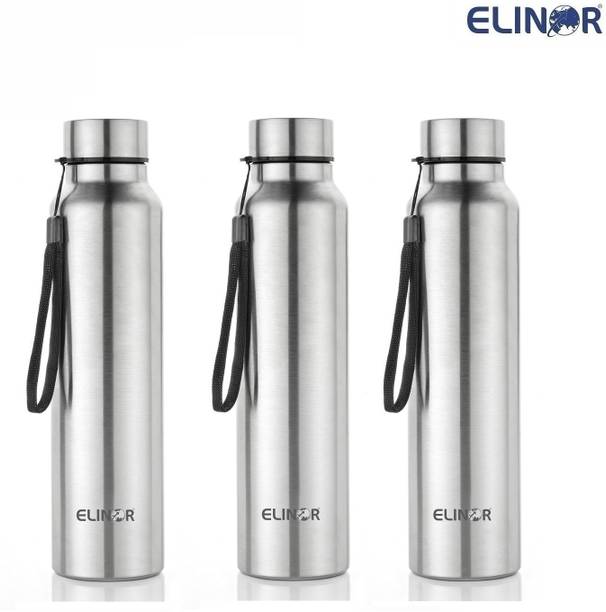 ELINOR AMAZING SINGLE WALL STAINLESS STEEL WATERBOTTLE FOR KIDS AND ADULTS 1000 ml