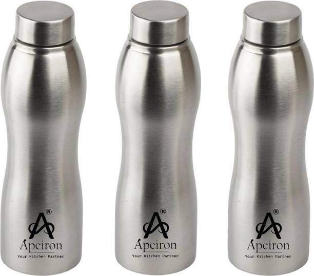 Apeiron Vactra SS 1000ml Bottle Pack Of 3 1000 ml Steel Bottle
