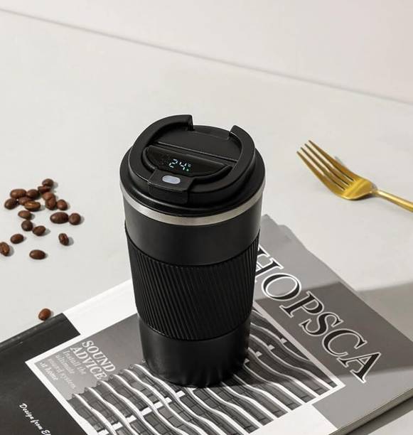 Nirvaana Travel, Insulated Coffee Cup with Leakproof Lid Hot &Cold Water Coffee & Tea Stainless Steel Tumbler