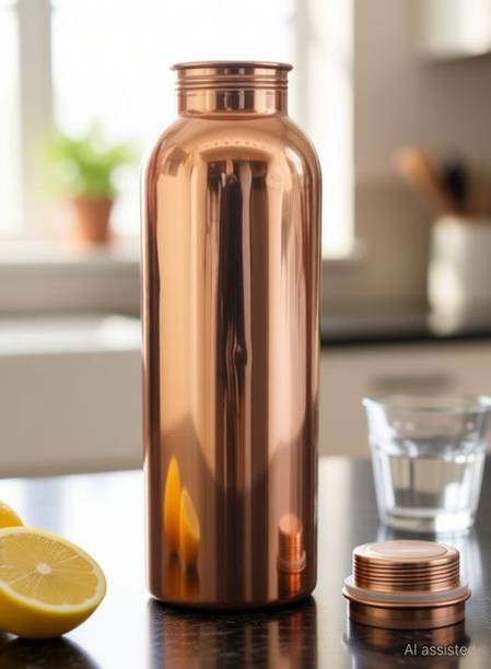 PREMIUM VIP Branded 100% Pure Copper with cleaning kid 1 Liter container 1000 ml Copper Bottle