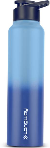 Longway Rush Water Bottle Leak-Proof & Rust-Free 1000 ml Stainless Steel Bottle