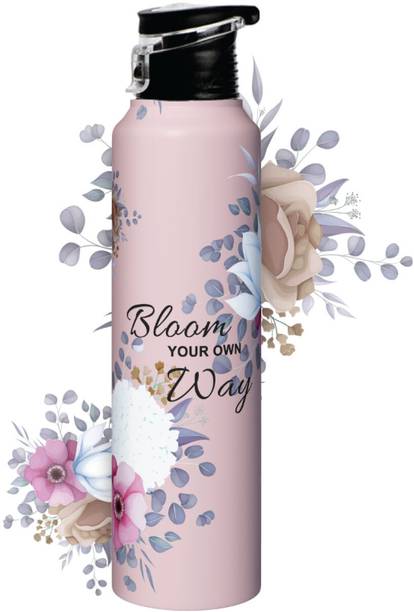 SPEEDEX Stainless Steel Water Bottle for fridge School Gym Yoga Home office Boys Girls 1000 ml Bottle