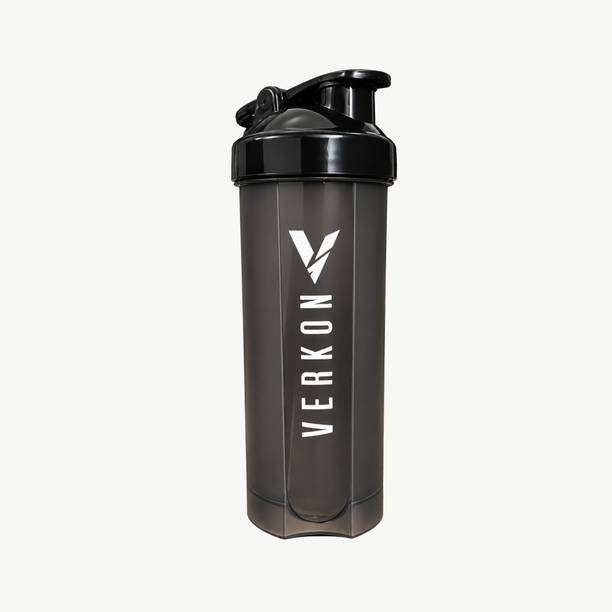 Verkon ELITE Gym Shaker, BPA-Free Blender Bottle for Protein Shake, 100% Leakproof 700 ml Plastic Shaker