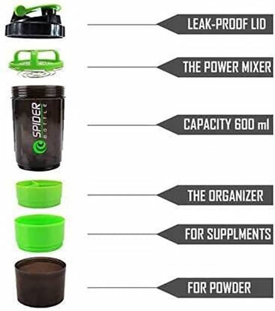 Apsley Sipper for gym and sports with two extra large c...