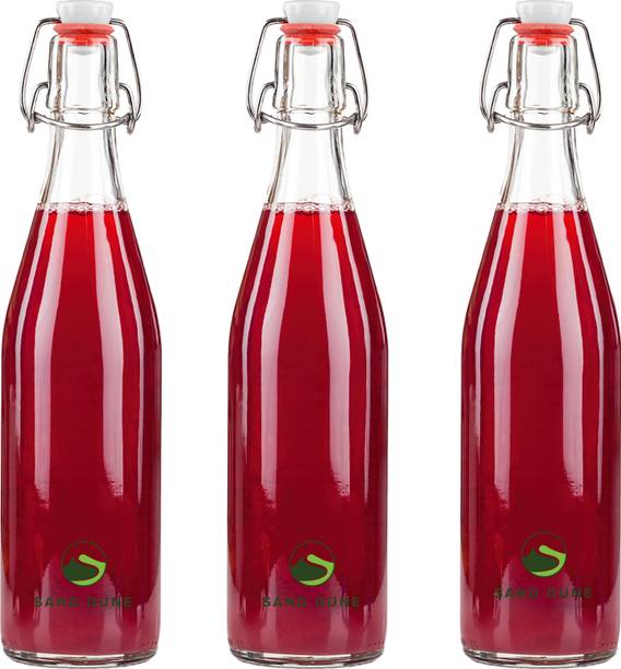 Sand Dune फ्लिप टॉप कैप के साथ D5 क्लिप टॉप कैप वॉटर बॉटल, पानी के लिए लीक-प्रूफ, जूस 1000 ml बॉटल