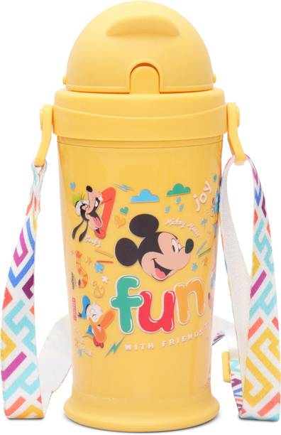 JAYPEE Zippy Steel Insulated Hot & Cold Disney Mickey Mouse Sipper Bottle for Kids 275 ml Steel Bottle