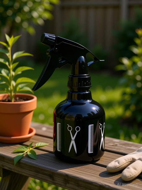 Vreeny Multipurpose Empty Spray Bottle for Home Salon Garden and sanitizer use 250 ml Plastic Spray Bottle