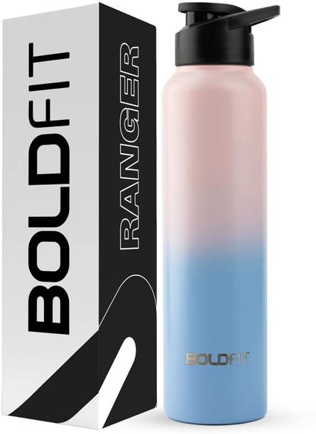 BOLDFIT Steel,Sipper,Water Bottle 1000 ml