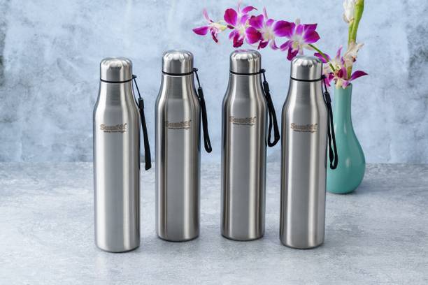 Sumeet Alpha-Aqua S.S Leak Proof Water Bottle Office/School/College/Gym/Home/Fridge 1000 ml Bottle