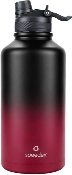 SPEEDEX Vacuum Insulated Hot & Cold Bottle, Dual Sipper for Office & Gym 2000 ml