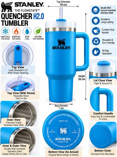 Stanley Tumbler Quencher H2.0 Tumbler 1180 ml Stainless Steel Bottle