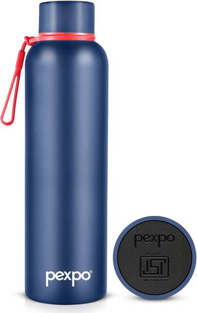 pexpo Bravo 1000, Hot&Cold ISI Certified Insulated Thermosteel Water Bottle Leakproof 1000 ml Flask