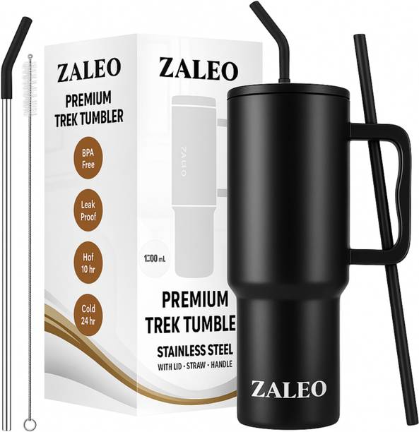 ZALEO STAINLESS STEEL TUMBLER 1200 ml Steel Sipper