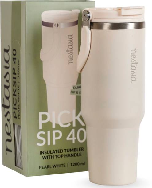 Nestasia Insulated Tumbler With Top Handle 1200 ml Stainless Steel Bottle