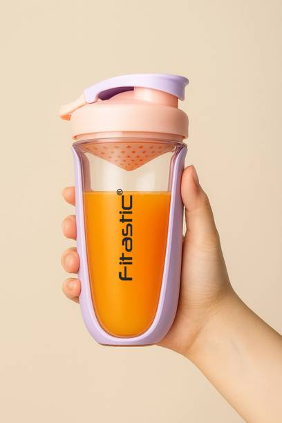 Fitastic 700 ml Gym Shaker Bottle | BPA-Free | Leak-Proof | with Mixing Ball & Mesh 700 ml Shaker