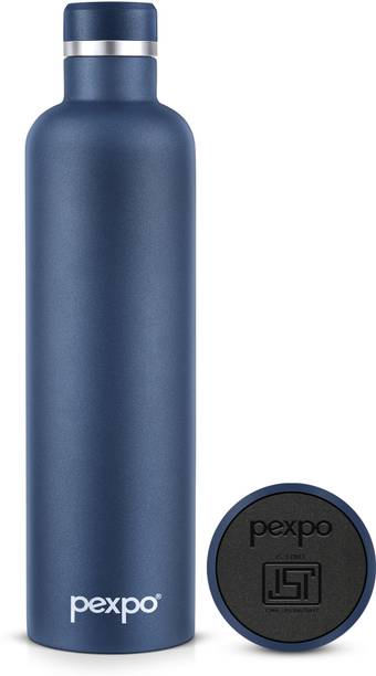 pexpo Oreo 1000, 24Hrs Hot & Cold ISI Certified Thermosteel Water Bottle, Leakproof 980 ml Flask