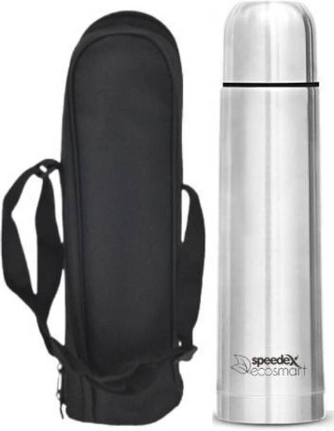 SPEEDEX Ecosmart 2.0 Hot and Cold Flask with bag Vacuum Insulated Thermosteel Bottle 500 ml Stainless Steel Flask