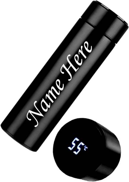 UJJi Name Printed Temperature Display Bottle 500 ml