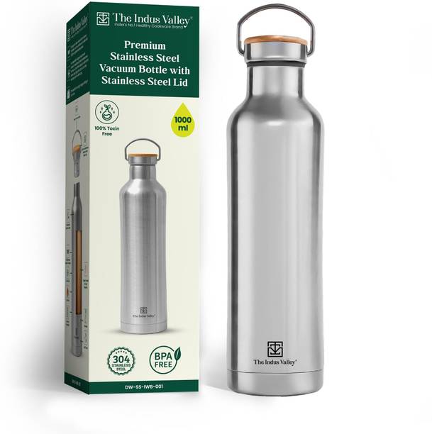 The Indus Valley Stainless steel insulated water bottle- IL 1000 ml Stainless Steel Bottle