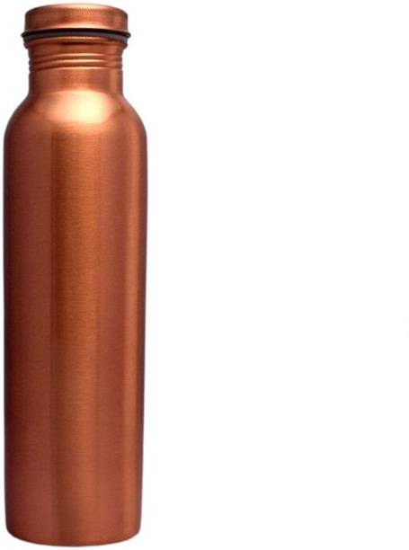 vedanshstore Vedansh 100% Leak Proof Health Benefits Copper Water Bottle for Yoga, Gym 1000 ml Copper Bottle