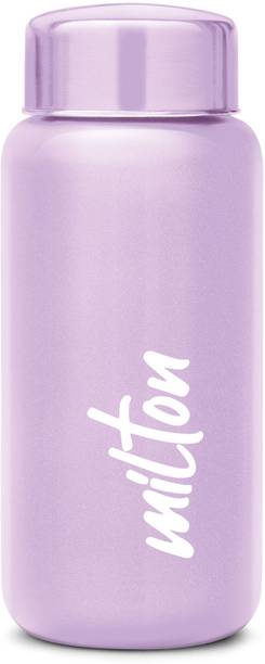MILTON Aqua 500 Stainless Steel Water Bottle, Purple 500 ml Bottle