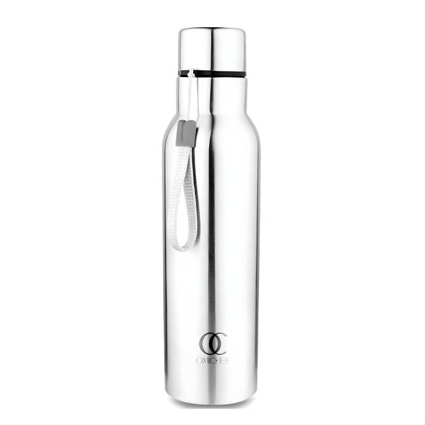Omichef Bolt Leak Proof 750ml Stainless Steel Water Bottle BPA Free Single Wall 750 ml Steel Bottle