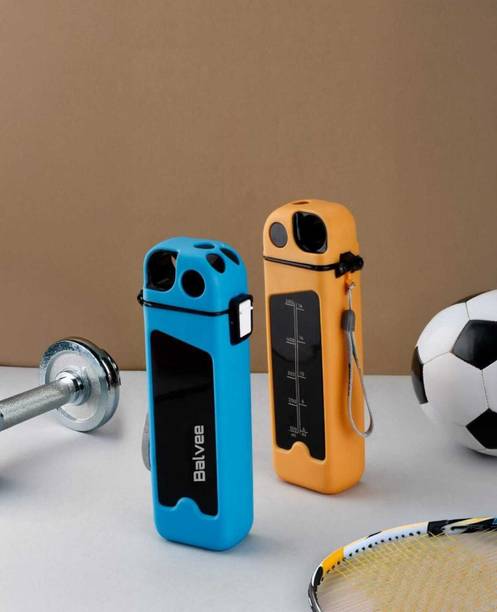 AK10ZONE 500ml New Lighter Shape Water Bottle BPA-free Silicone Seal 500 ml Bottle