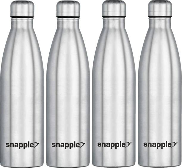 Snapple Hydra Stainless Steel Water Bottle Single Wall ISI Certified 1000 ml