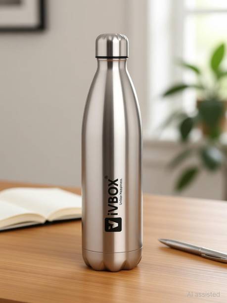 iVBOX BOOSTER-2pcs Hot & Cold Double-Wall Vacuum Thermos Flask Water 2000 ml Steel Flask