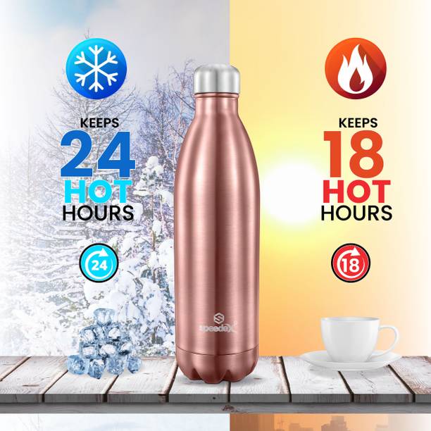 SPEEDEX Stainless Steel Thermosteel Vacuum Insulated Flask 24 Hours Hot and Cold 1000 ml 1000 ml Flask
